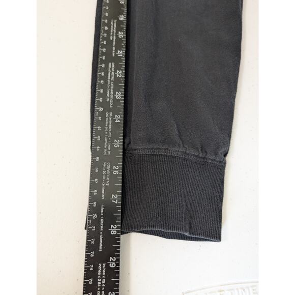 Aritzia Community Cebu Jogger Women Size M (32x28)* Black Tapered Cargo Pull On - Picture 13 of 13